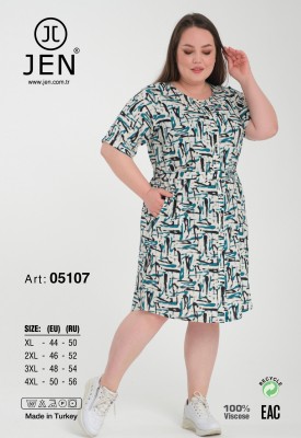 Jen 05107 халат XL, 2XL, 3XL, 4XL