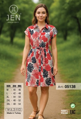 Jen 05138 халат M, L, XL, 2XL, 3XL