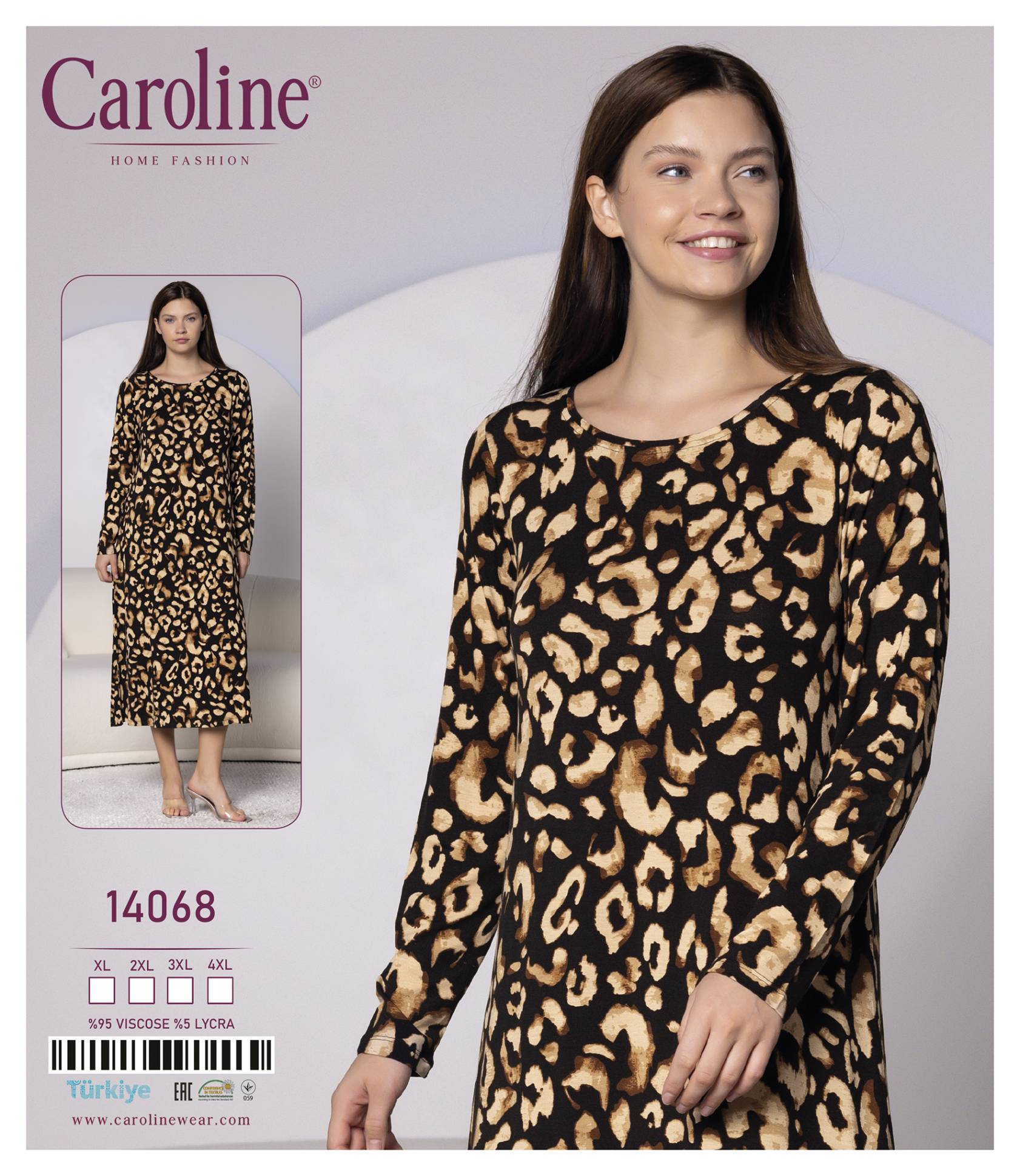 Caroline 14068 ночная рубашка XL