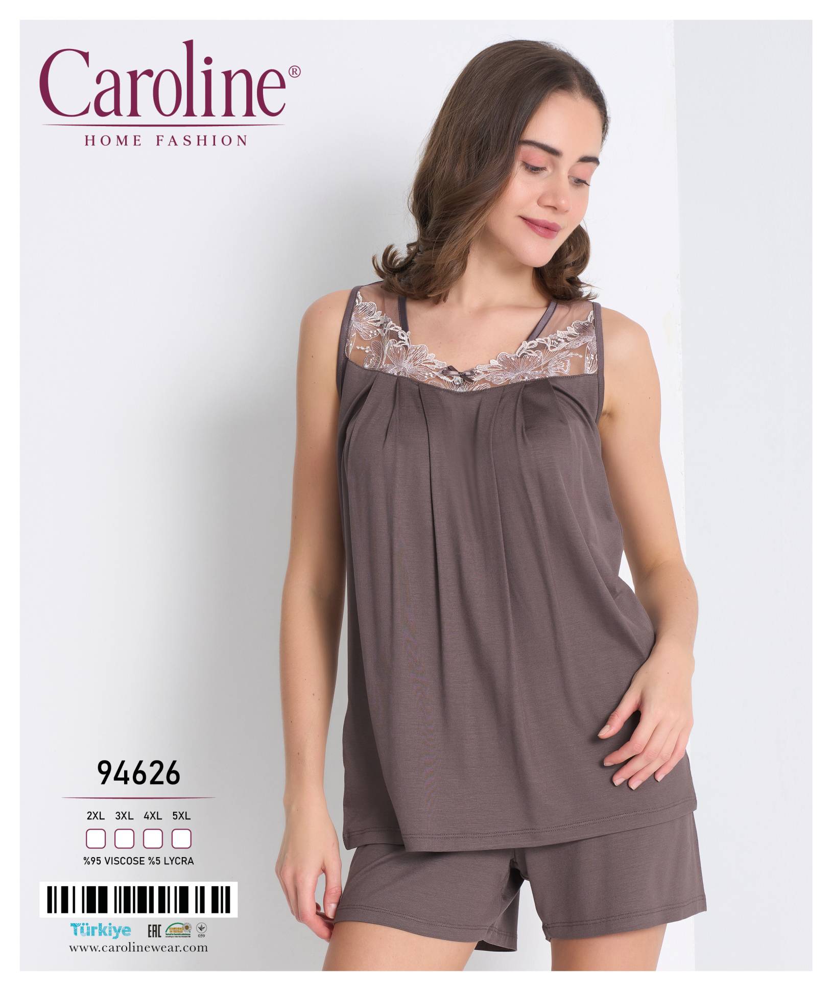 Caroline 94626 пижама 3XL, 4XL, 5XL