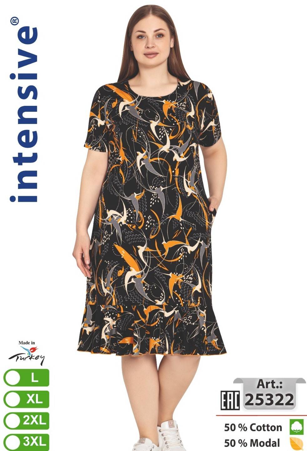 Intensive 25322 платье XL, 2XL, 3XL, 4XL