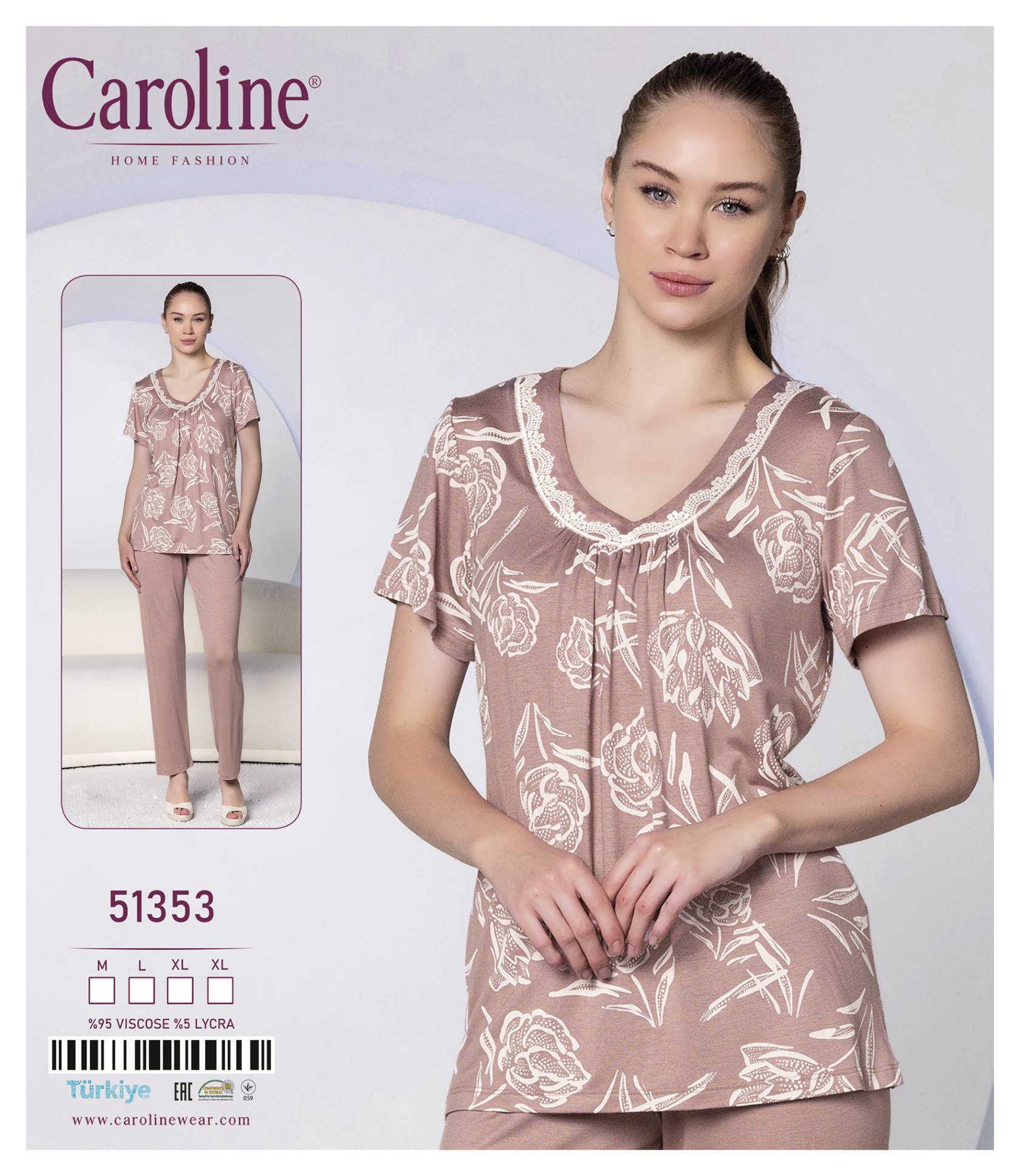 Caroline 51353 пижама M