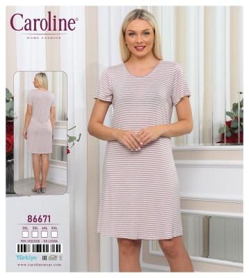 Caroline 86671 ночная рубашка 2XL, 3XL, 4XL, 5XL