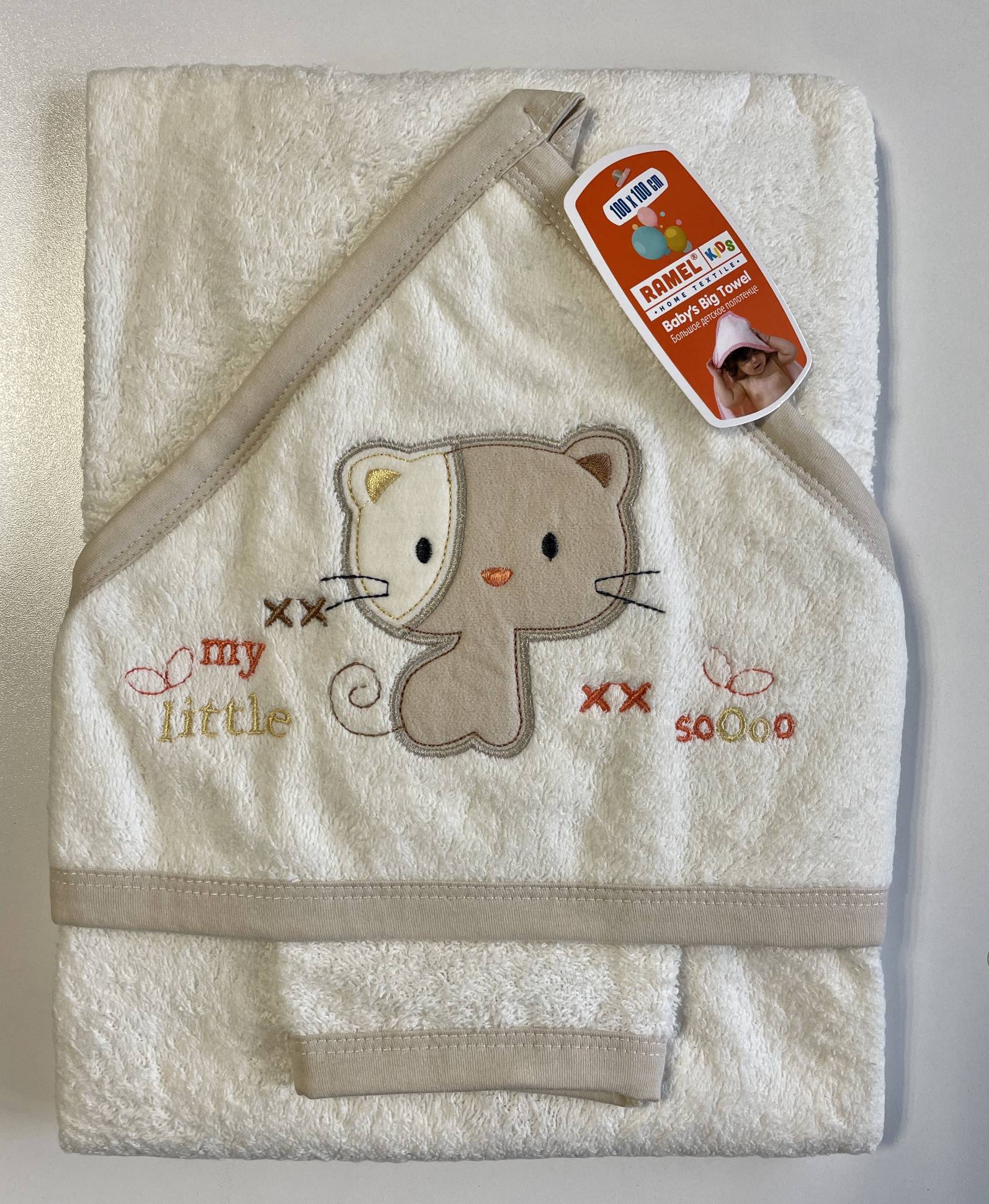 Ramel 360 полотенце с варежкой 100*100