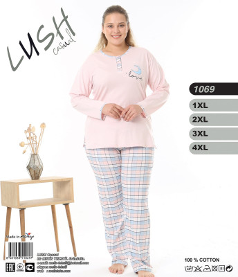 Metin 1069 пижама 1XL, 2XL, 3XL, 4XL