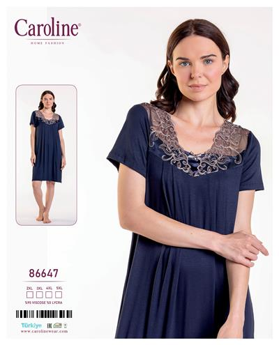 Caroline 86647 ночная рубашка 2XL, 3XL, 4XL, 5XL