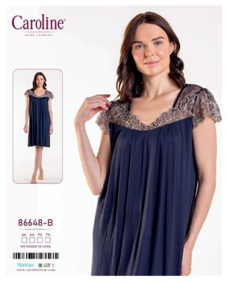Caroline 86648-B ночная рубашка 6XL, 7XL
