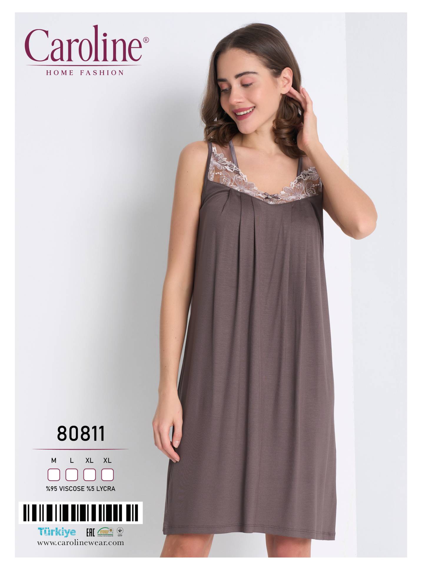 Caroline 80811 ночная рубашка M