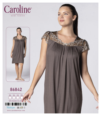Caroline 86842 ночная рубашка 2XL, 3XL, 4XL, 5XL