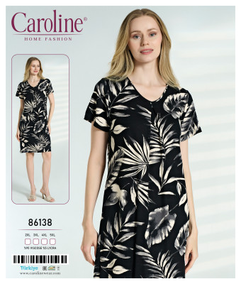 Caroline 86138 ночная рубашка 4XL, 5XL
