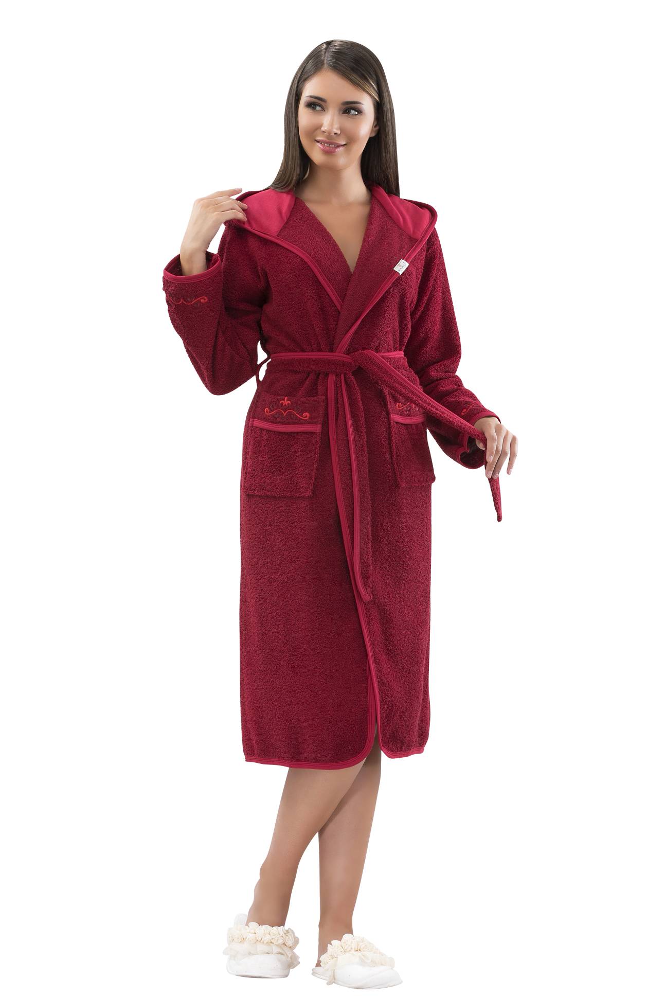 Ramel 431 халат женский с вышивкой 2XL, 3XL, 4XL