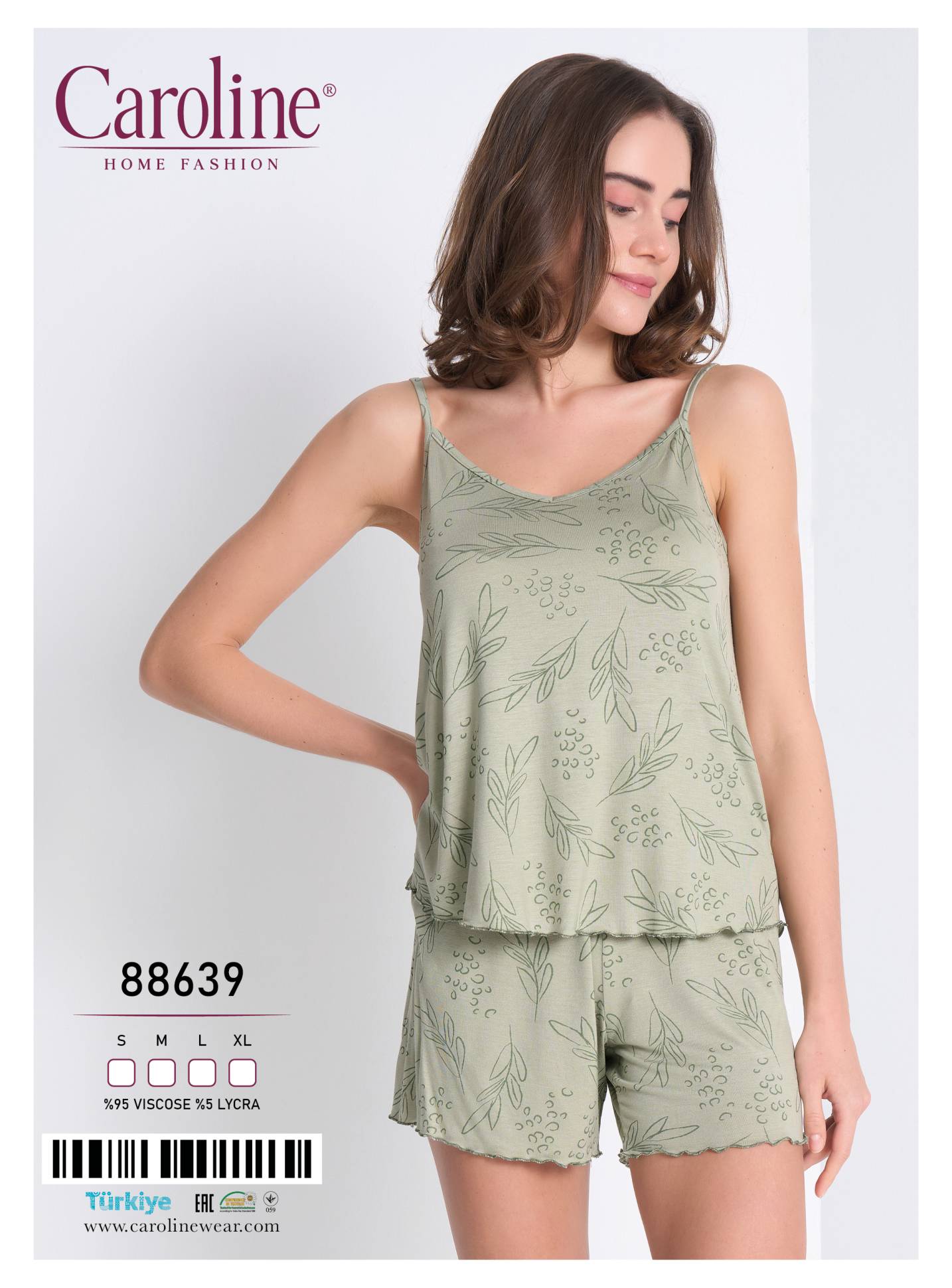 Caroline 88639 пижама S, M, L, XL