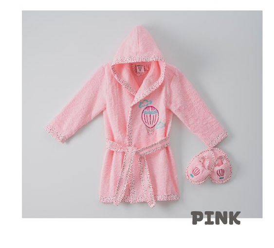 Ramel 492 халат с тапочками 1-2, 2-3, 3-4, 4-5 года