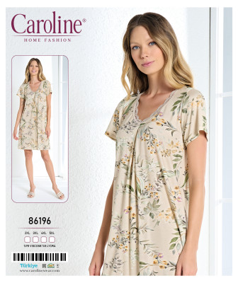 Caroline 86196 ночная рубашка 2XL, 3XL, 4XL, 5XL