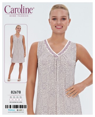 Caroline 82678 ночная рубашка 4XL, 5XL