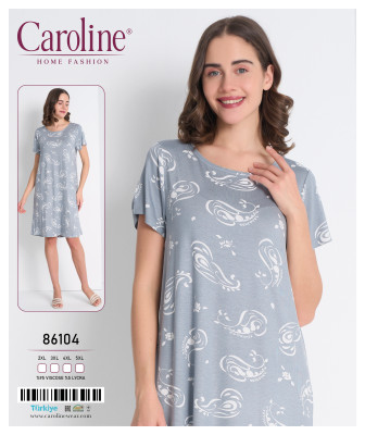 Caroline 86104 ночная рубашка 2XL, 3XL, 4XL, 5XL