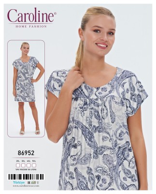 Caroline 86952 ночная рубашка 2XL, 3XL, 4XL, 5XL