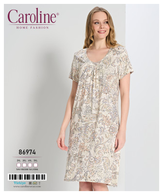 Caroline 86974 ночная рубашка 2XL, 3XL, 4XL, 5XL