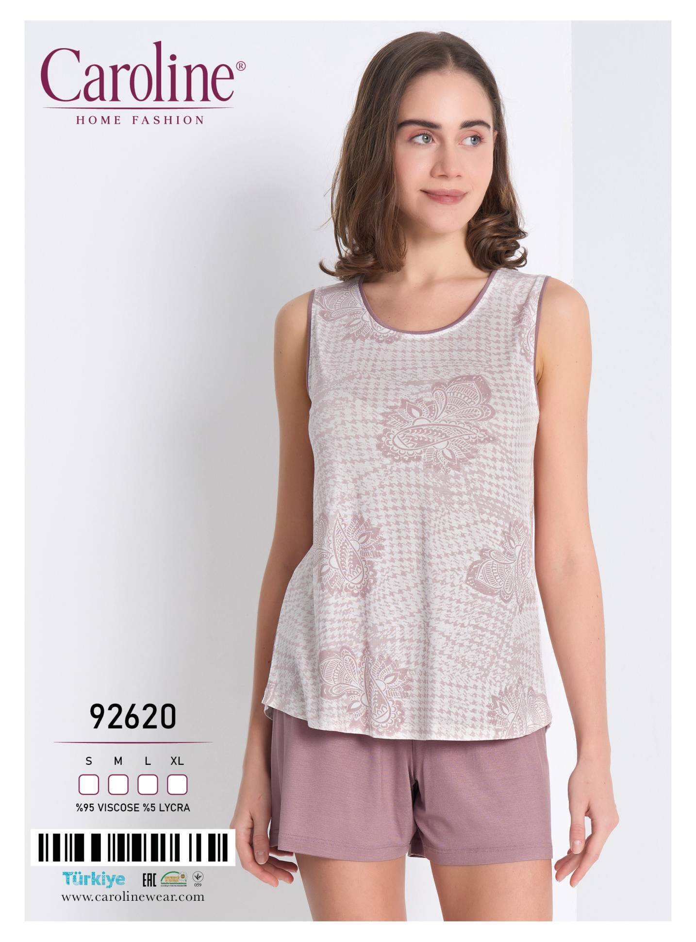 Caroline 92620 пижама S, M