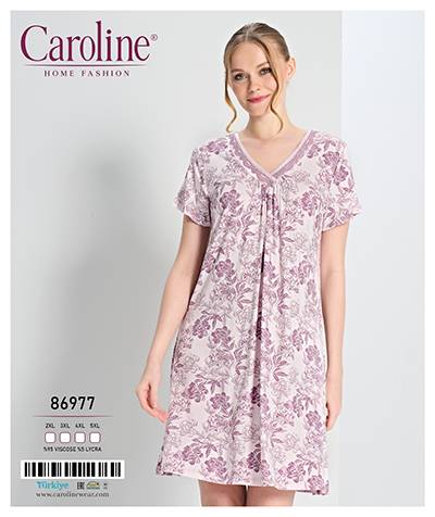 Caroline 86977 ночная рубашка 4XL, 5XL