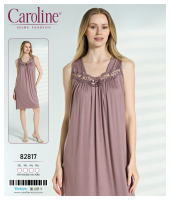 Caroline 82817 ночная рубашка 4XL, 5XL