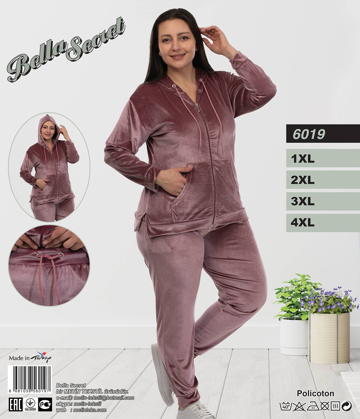 Metin 6019 костюм 1XL, 2XL, 3XL, 4XL