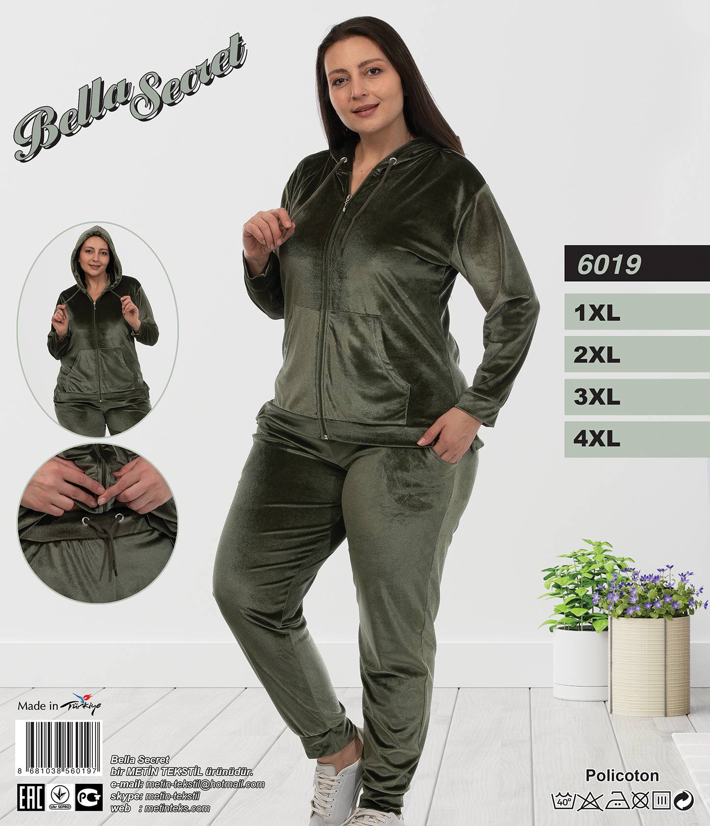 Metin 6019 костюм 1XL, 2XL, 3XL, 4XL