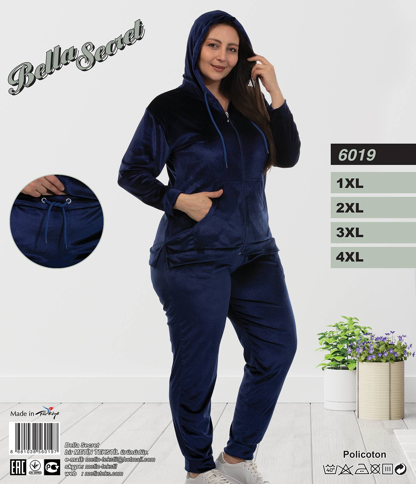 Metin 6019 костюм 1XL, 2XL, 3XL, 4XL