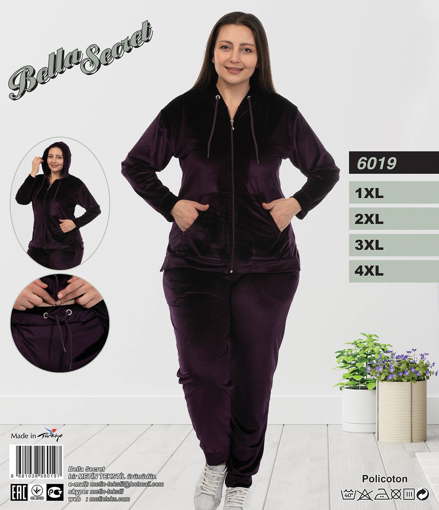 Metin 6019 костюм 1XL, 2XL, 3XL, 4XL