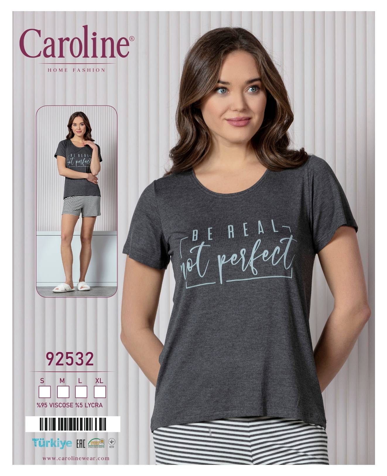 Caroline 92532 пижама S, M, L, XL