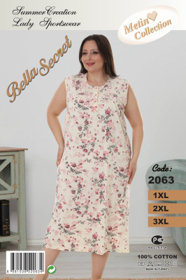 Metin 2063 ночная рубашка 2XL